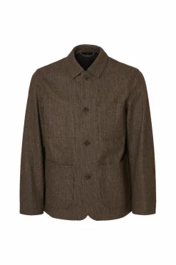 Selected HOMME Jakker & Frakker>Jakke slhLandon Wool Blend Morel