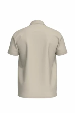 Selected HOMME Poloshirt slhFave Button SS Polo Oatmeal Best