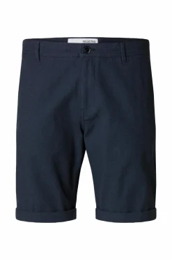 Selected HOMME Shorts slhSlim-Luton Flex Dark sapphire Sale