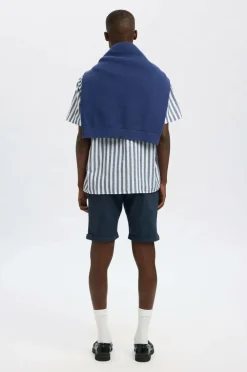Selected HOMME Shorts slhSlim-Luton Flex Dark sapphire Sale