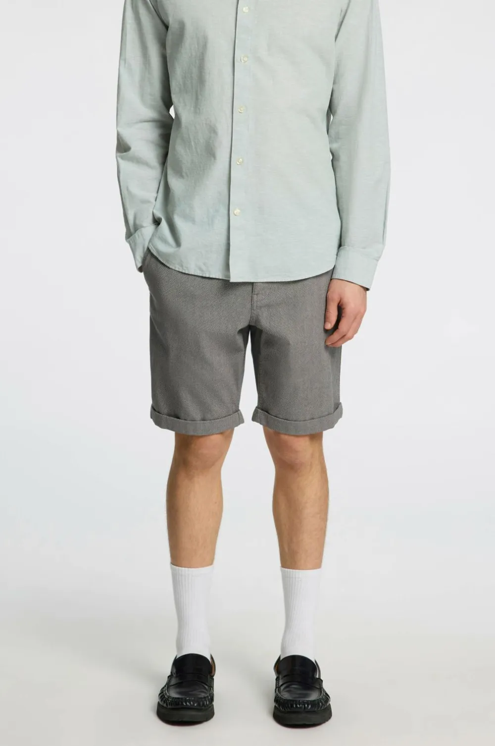 Selected HOMME Shorts slhSlim-Luton Flex Asphalt Online
