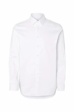 Selected HOMME Skjorter>Skjorte slhSlim-Performance Shirt LS Bright white