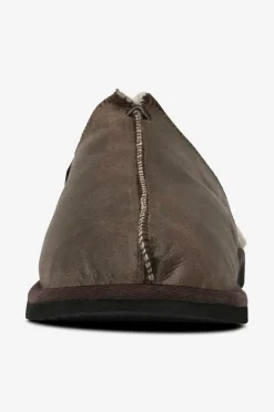 Shepherd Fåreskindshjemmesko Hugo Stone Oild Antique Sale