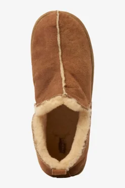 Shepherd Hjemmesko>Fåreskindshjemmesko Anton Antique/cognac
