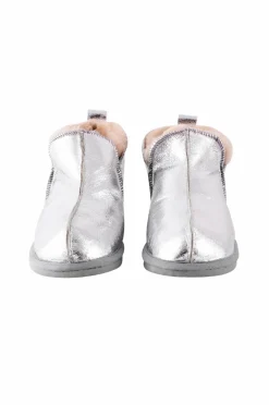 Shepherd Hjemmesko>Fåreskindshjemmesko Annie Sølvfarvet