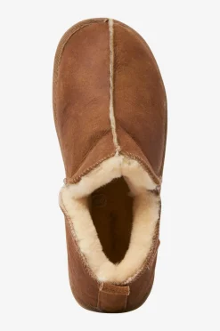 Shepherd Fåreskindshjemmesko Annie Antique/cognac Sale