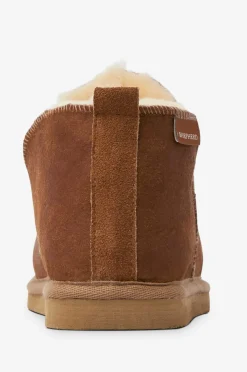 Shepherd Fåreskindshjemmesko Annie Antique/cognac Sale