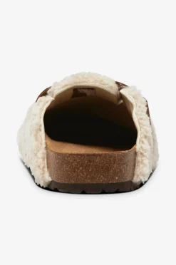 Shepherd Fåreskindstøfler Roma Creme Discount