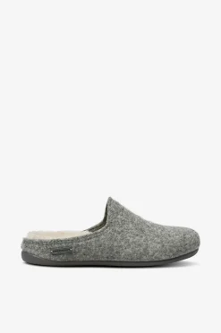 Shepherd Fåreskindstøfler Fatima Grey Outlet