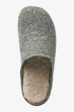 Shepherd Fåreskindstøfler Fatima Grey Outlet