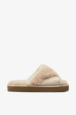 Shepherd Fåreskindstøfler Lydia Honey Best