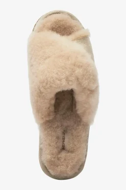 Shepherd Fåreskindstøfler Lydia Honey Best