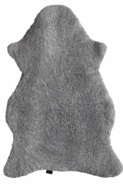 Shepherd Skind & Skindtæpper>Fåreskindstæppe Ella Grafitgrå