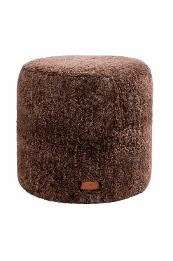 Shepherd Frida fåreskindspuf Cappuccino Clearance