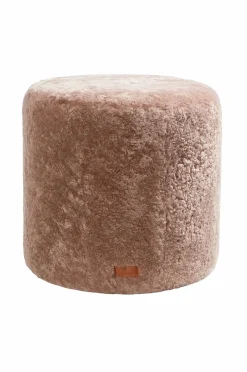 Shepherd Frida fåreskindspuf Stone Sale