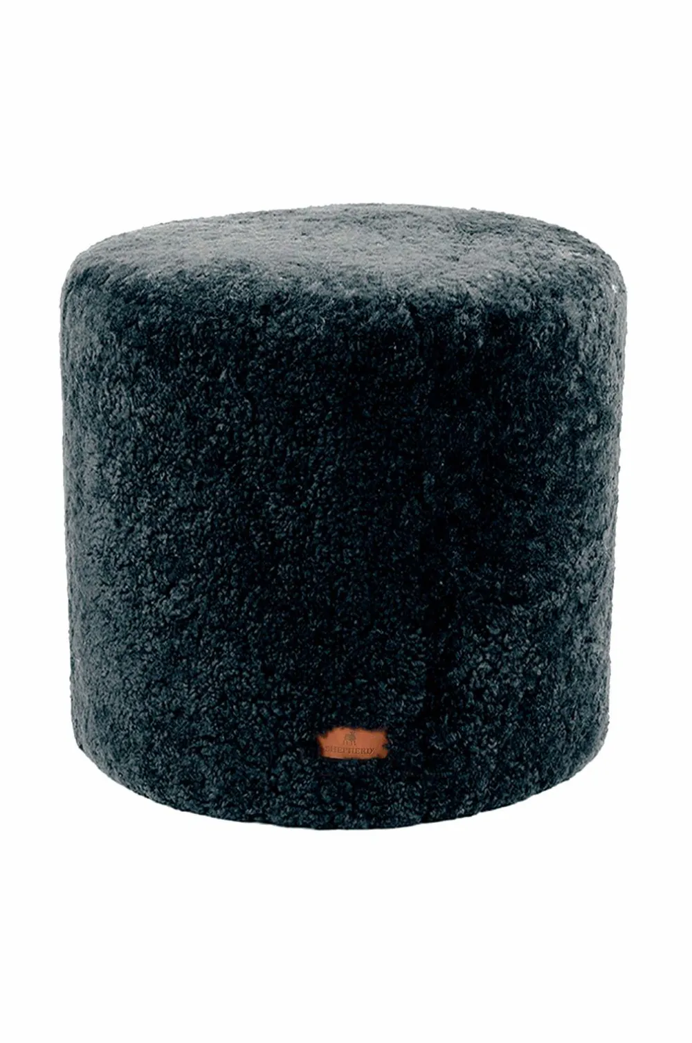 Shepherd Frida fåreskindspuf Black Best