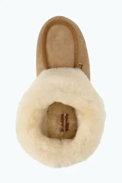 Shepherd Hjemmesko i lammeskind Moa Cognacbrun Best