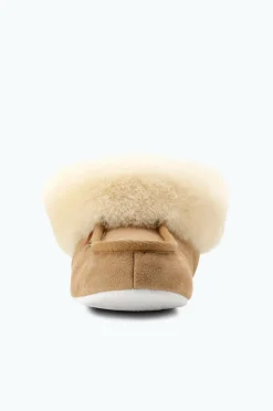 Shepherd Hjemmesko i lammeskind Moa Cognacbrun Best