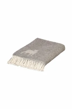 Shepherd Tæpper & Plaider>Uldtæppe Lennie Grå