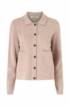 sibinlinnebjerg Trøjer & Cardigans>Cardigan Kaja 9126 light sand