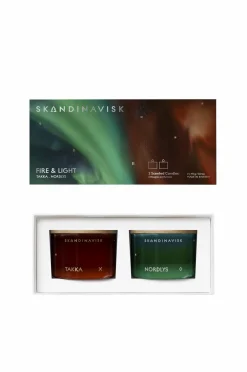 Skandinavisk Dufte>Fire & Light Mini Candle Giftset 2 X 90G