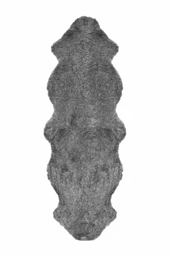 Skinnwille Fåreskind Curly Dobbelt Gotland Grey Online