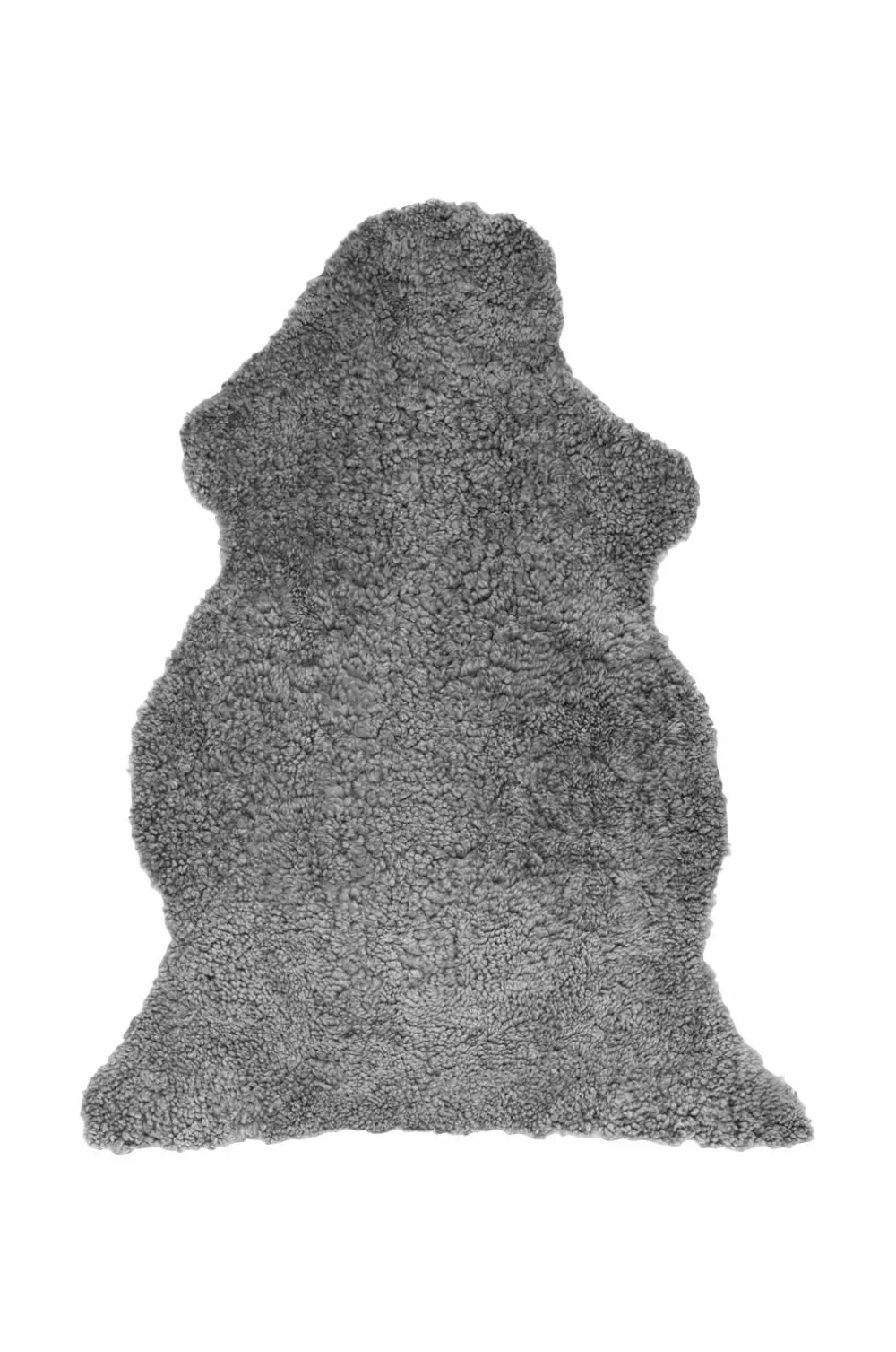 Skinnwille Fåreskind Curly Gotland Grey Best