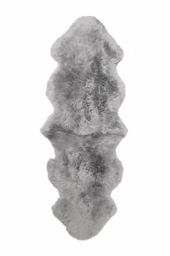 Skinnwille Skind & Skindtæpper>Fåreskind Gently Dobbelt Lightgrey