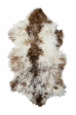 Skinnwille Skind & Skindtæpper>Fåreskind Shansi Natural spotted
