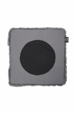 Skinnwille Fåreskindshynde firkantet Curly Gotland Grey Hot