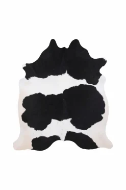 Skinnwille Koskindstæppe Black/white New