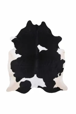 Skinnwille Koskindstæppe Black/white New