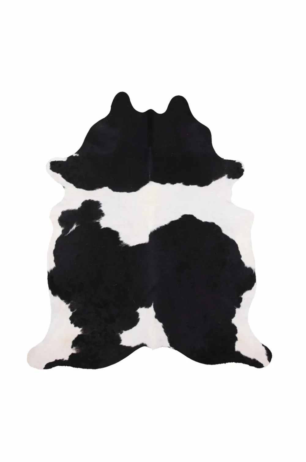 Skinnwille Koskindstæppe Black/white New