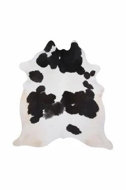 Skinnwille Koskindstæppe Black/white New