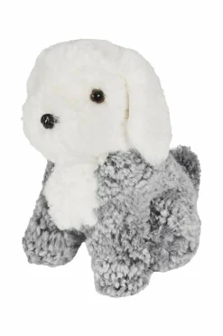 Skinnwille Krammedyr Snowy hund Mini Grey/white Hot