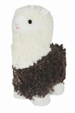 Skinnwille Krammedyr Alpaca Mini Brown/white Clearance