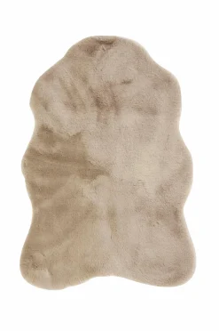 Skinnwille Skind & Skindtæpper>Pelstæppe Fluffy TAUPE