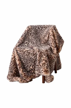 Skinnwille Pläd Leo 140x220 cm Fløde Sale