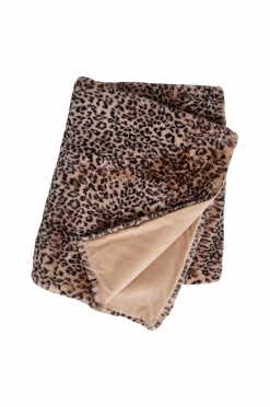 Skinnwille Pläd Leo 140x220 cm Fløde Sale