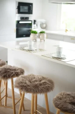 Skinnwille Sædehynde Gently 4-pak Beige Sale