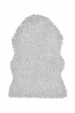Skinnwille Skind & Skindtæpper>Skind imitation Wooly Sølvfarvet