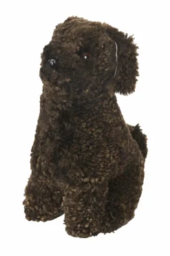 Skinnwille Dukker, Figurer & Tøjdyr>Snowy i fåreskind Curly Dark brown