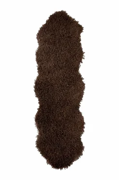Skinnwille Tæppeimitation Wooly 180cm Brun Discount