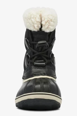 Sorel Ankelstøvler Childrens Yoot Pac Nylon WP Black Hot