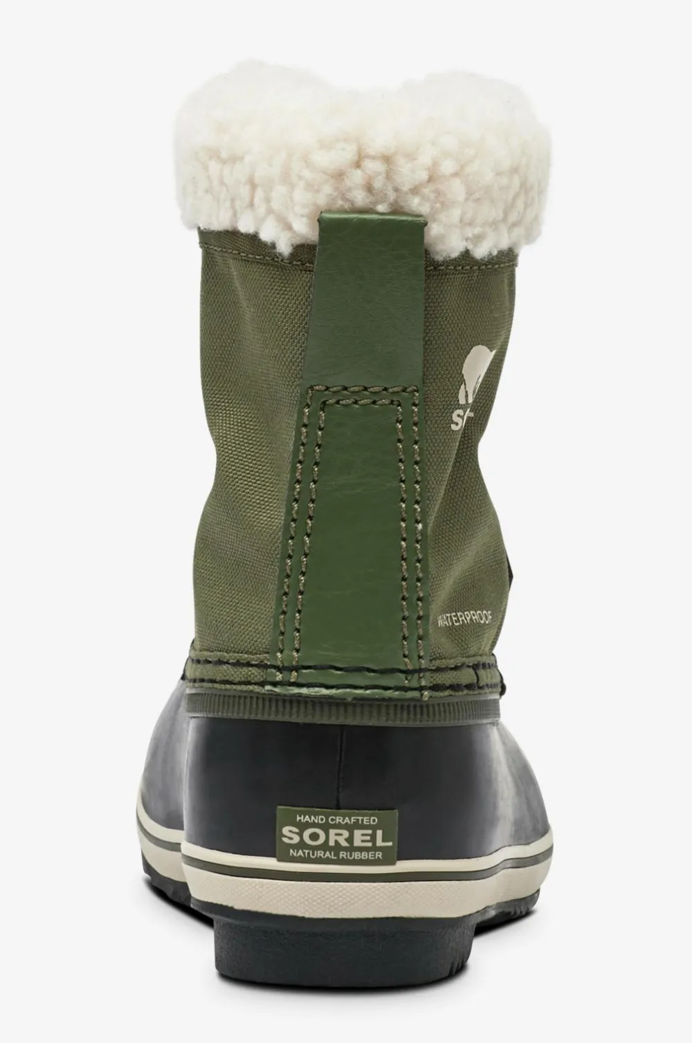 Sorel Vinterfodtøj|Boots, Støvler & Snørestøvler>Ankelstøvler Childrens Yoot Pac Nylon WP Hiker green