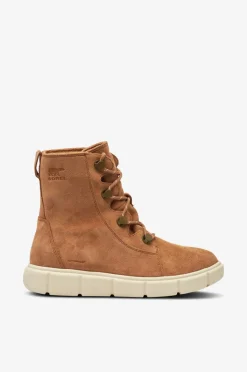 Sorel Vinterfodtøj>Ankelstøvler EXPLORER™ III JOAN WP Tawny Buff, Chalk