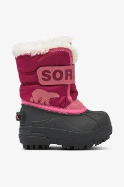 Sorel Vinterstøvler Toddler Snow Commander Tropic Pink, De Discount