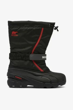 Sorel Vinterstøvler Youth Flurry Black, bright r Discount