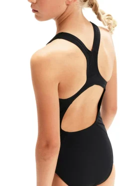 Speedo Badedragt Girls Endurance+ Medalist Black New