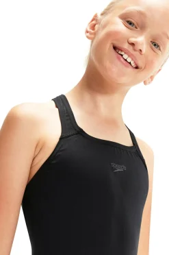 Speedo Badedragt Girls Endurance+ Medalist Black New